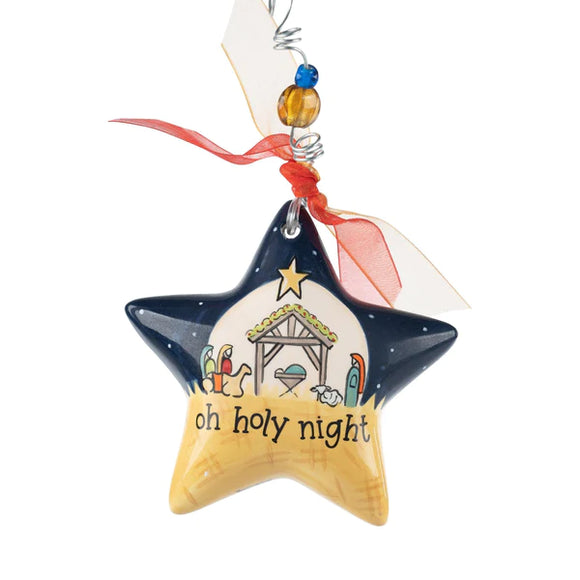 Glory Haus GH 29143405 Holy Night Nativity Star Ornament