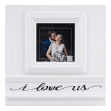 Glory Haus 26 30160502 I Love Us White Frame
