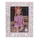 Glory Haus 26 30183402 You Are Loved Pink White Frame
