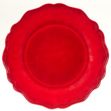 Certified International CI 31xxx Crackle Dinner Plate 11in - 3 Colors