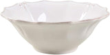 Casafina Stoneware CF VP115-CRM "Vintage Port"  Soup/Cereal Bowl, Cream