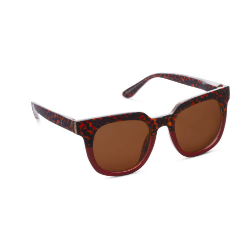 Peepers PS 3277D Carpe Diem Sunglasses - Leopard Tortoise/Red