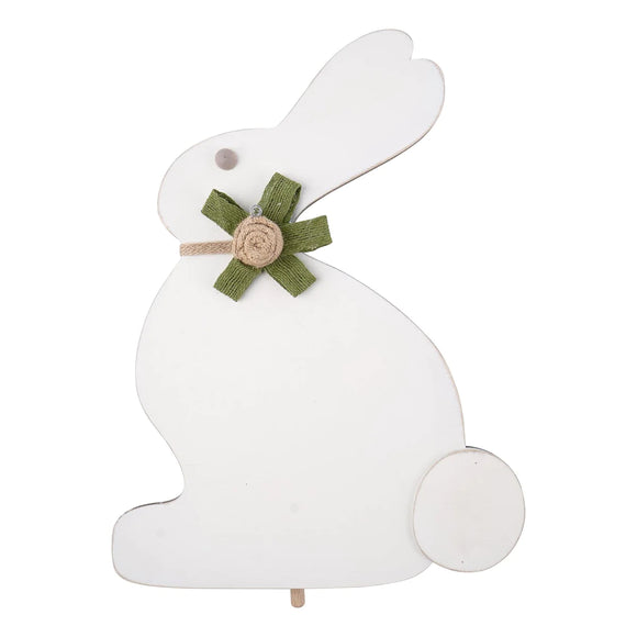 Glory Haus GH 33150509 White Bunny Topper