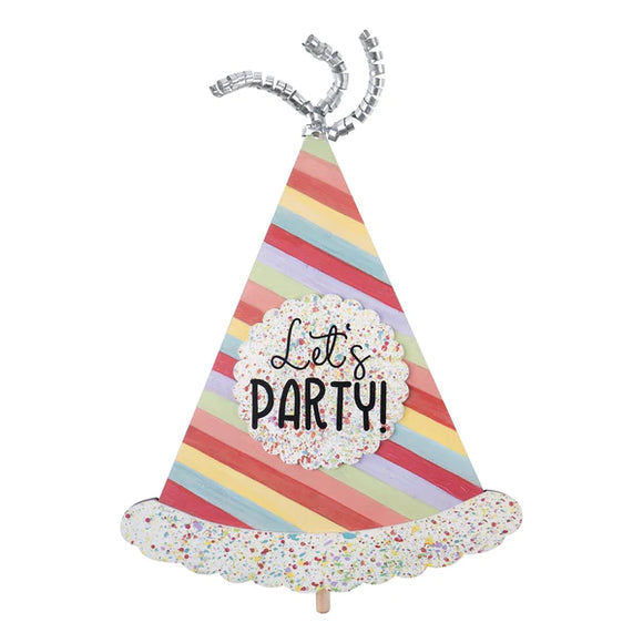 Glory Haus GH 33150525 Let's Party Hat Topper