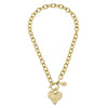 Susan Shaw 26 3510HG-16 Heart Toggle Necklace