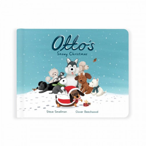 Jellycat JC BK4OSC Otto's Snowy Christmas Book