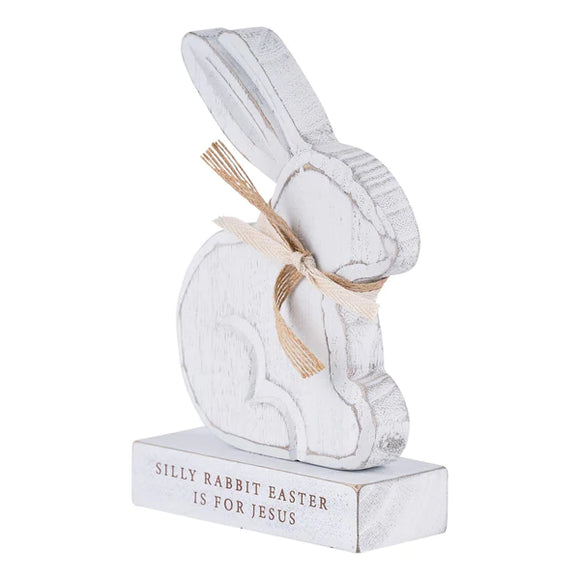 Glory Haus GH 38130005 Silly Rabbit Easter is For Jesus Bunny