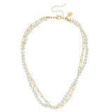 Susan Shaw 26 3813x Piper Paperclip Necklace - 2 Styles