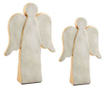 Mud Pie MP 40030352x Gold Concrete Angel - 2 Sizes