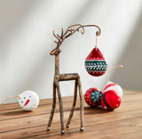 Mud Pie MP 40030416 Deer Ornament Metal Stand