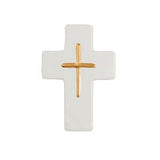 Mud Pie MP 40030432x Ceramic And Gold Cross - 3 Styles