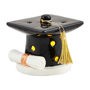 Mud Pie MP 40030466 Grad Cap Light-Up Sitter
