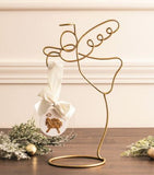 Mud Pie MP 40030537 Angel Ornament Metal Stand