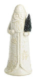 Mud Pie MP 40030539x White Christmas Santa Light-Up Sitter - 2 Sizes