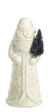Mud Pie MP 40030539x White Christmas Santa Light-Up Sitter - 2 Sizes