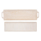 Mud Pie MP 40700559xx Long Stoneware Trays
