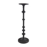 Mud Pie MP 40960049 Black Metal Candlestick