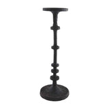 Mud Pie MP 40960049 Black Metal Candlestick