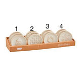 Mud Pie MP 41230036xx White Christmas Tidbit Plate - 4 Styles