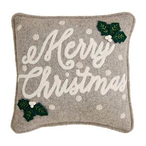 Mud Pie MP 41601036 Christmas Mini Felt Pillows