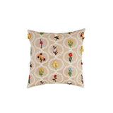 Mud Pie MP 41601071x Flower Vase Emb Pillow