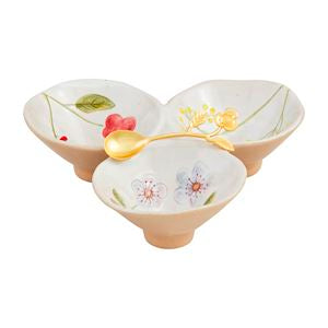 Mud Pie MP 41860093 Botanica Triple Dip Set