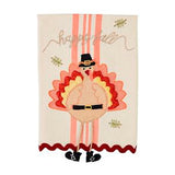 MUD PIE MP 42170110 THANKSGIVING DANGLE LEG TOWEL