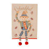 MUD PIE MP 42170110 THANKSGIVING DANGLE LEG TOWEL