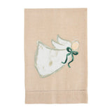 Mud Pie MP 42170124xx  White Christmas Painted Towel