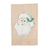 Mud Pie MP 42170124xx  White Christmas Painted Towel