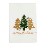 Mud Pie MP 42170126xx Christmas Applique Towel - 3 Styles