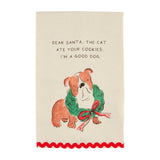 Mud Pie MP 42170135 Christmas Pet Towels