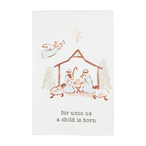 Mud Pie Nativity Towel - Thumbnail 4