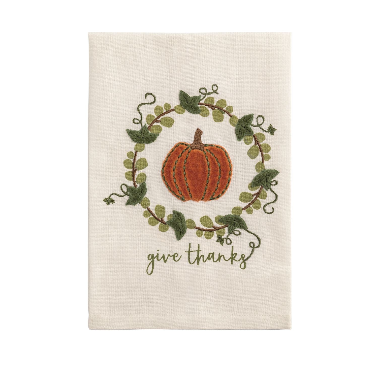 Mud Pie Gather Velvet Hand Towel - Thumbnail 3