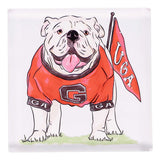 Glory Haus 26 444173402 UGA Georgia Mascot Napkin Weight