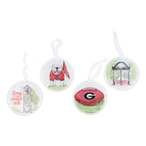 Glory Haus GH 451173402 Set of 4 Georgia Ornament Set