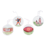 Glory Haus GH 451173403 Set of 4 Auburn Ornament Set