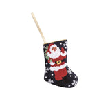 Mud Pie MP 46700405x Mini Needlepoint Stocking - 4 Styles