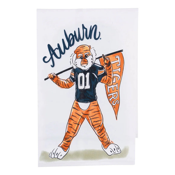 Glory Haus GH 470173403 Auburn Mascot Tea Towel