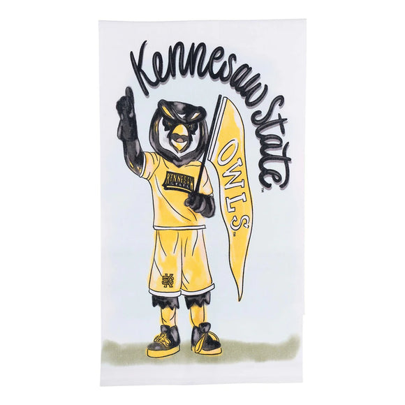 Glory Haus GH 470173436 Kennesaw State Mascot Tea Towel