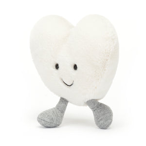 Jellycat Inc. JI A6CRH Amuseable Cream Heart Small