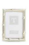 Two's Company TC 54783x Silver Faux Bamboo Photo Frame - 2 Sizes