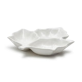Two's Company TC 54320 Leaf Sectional Dish