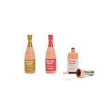 Two's Company TC 54476x Hooray Rose! Champagne Bottle Lip Gloss -3 Scents