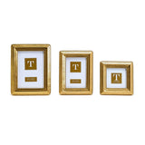 Two's Company 26 54531xx Gold Beaded Edge Photo FrameGlass/Resin - 3 Sizes