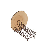 Tripar International 26 5540x Baldwin Metal Table Top Plate Holder - 2 Sizes