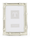 Two's Company TC 54783x Silver Faux Bamboo Photo Frame - 2 Sizes