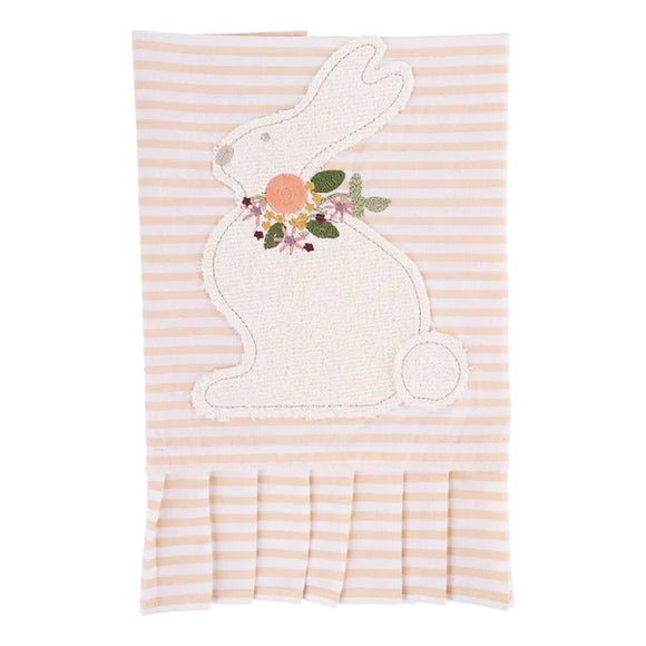 Glory Haus GH 70150520 Bunny Ruffled Tea Towel