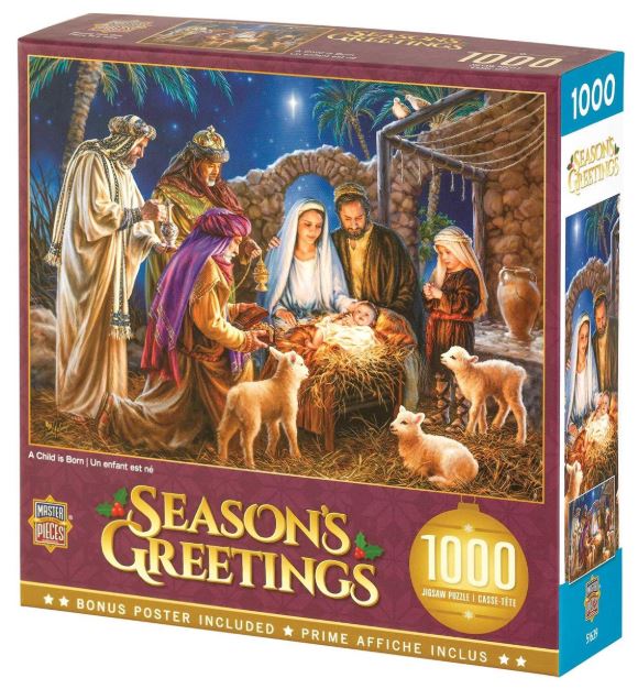 Dicksons Gifts DG 71673 A Child is Born Puzzle, 1000 Pieces