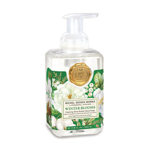 MICHEL DESIGN WORKS MDW 801395 WINTER BLOOMS FOAMING SOAP